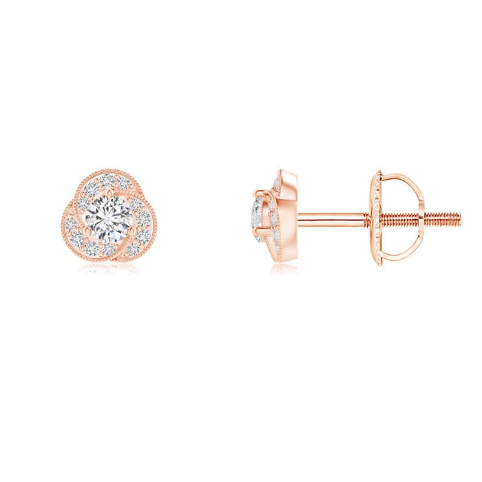 H, SI2 / 0.21 CT / 14 KT Rose Gold