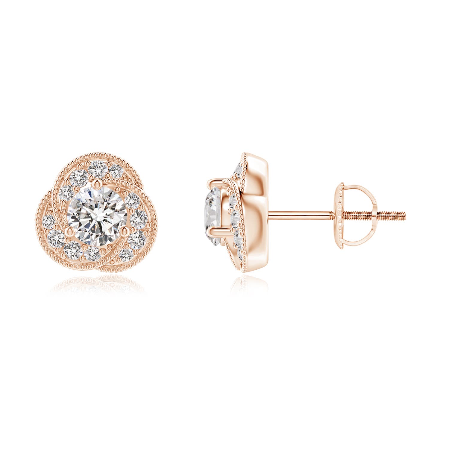 I-J, I1-I2 / 0.63 CT / 14 KT Rose Gold