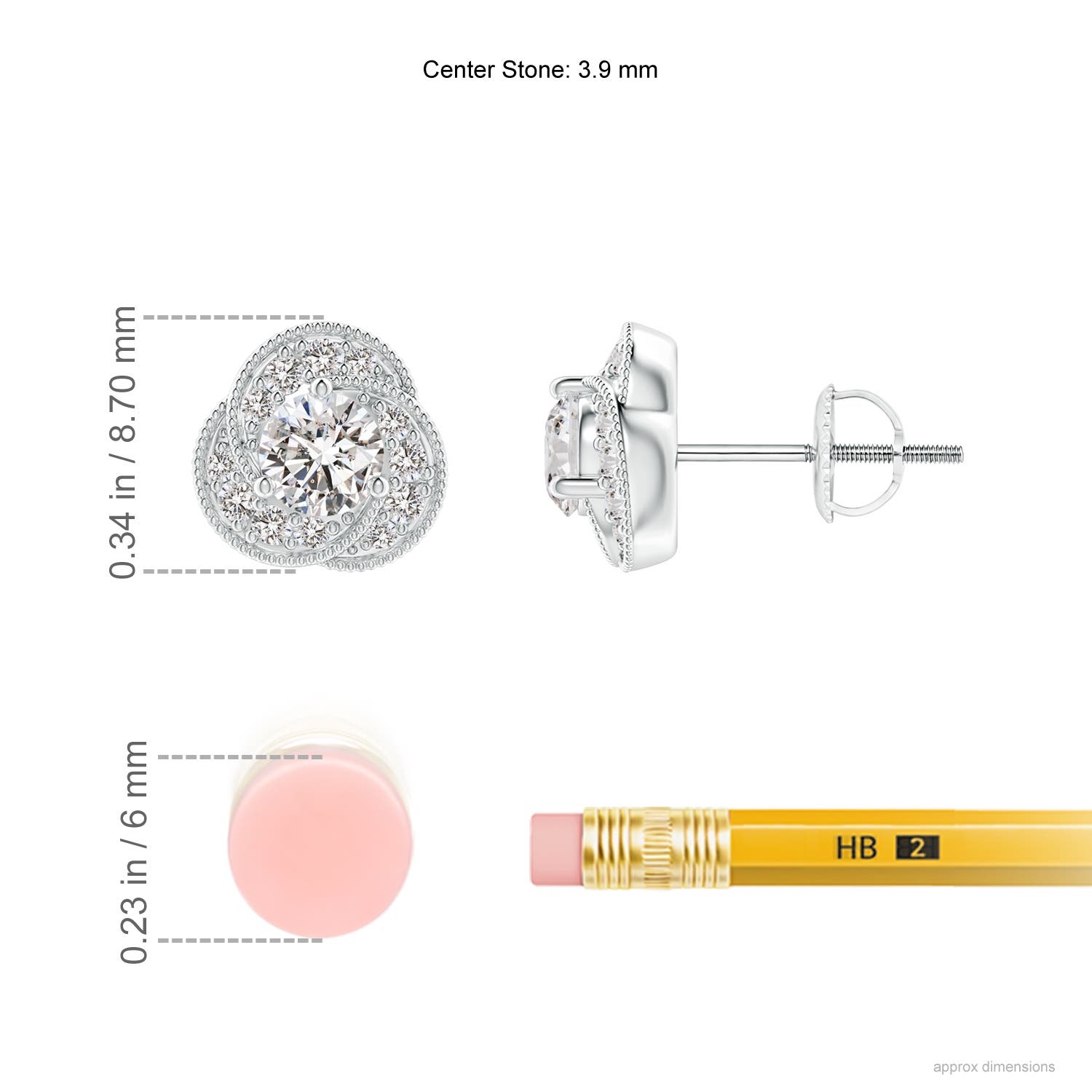 I-J, I1-I2 / 0.63 CT / 14 KT White Gold