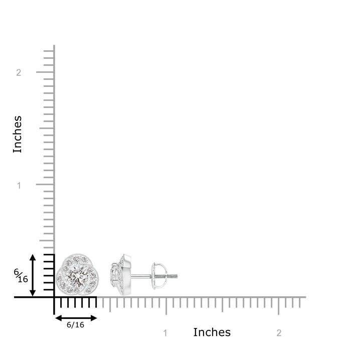 I-J, I1-I2 / 0.75 CT / 14 KT White Gold