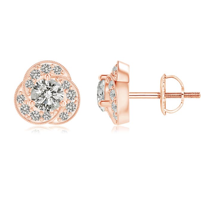 K, I3 / 0.75 CT / 14 KT Rose Gold