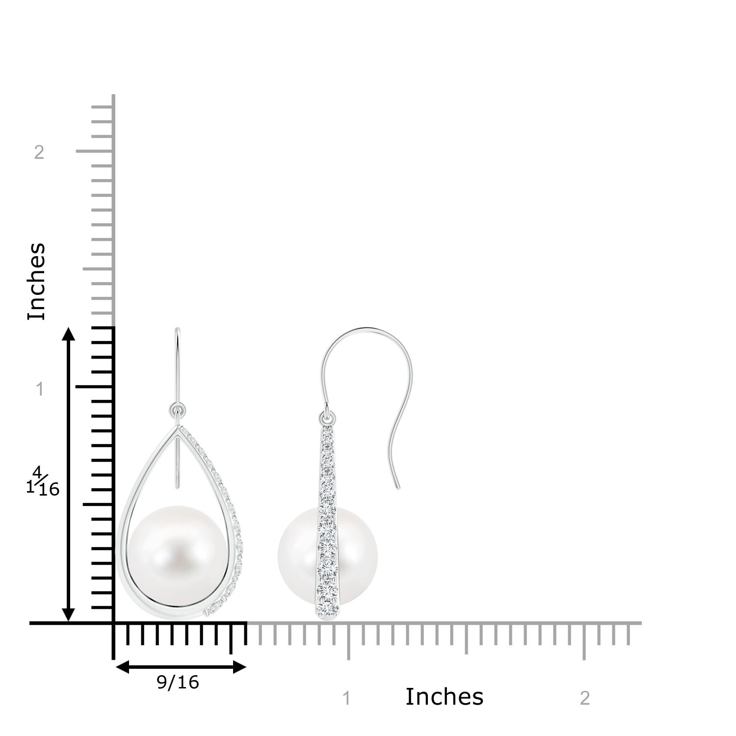 AA / 14.92 CT / 14 KT White Gold