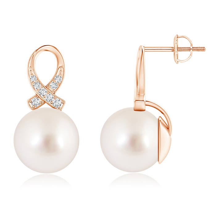 AAAA - South Sea Cultured Pearl / 14.52 CT / 14 KT Rose Gold