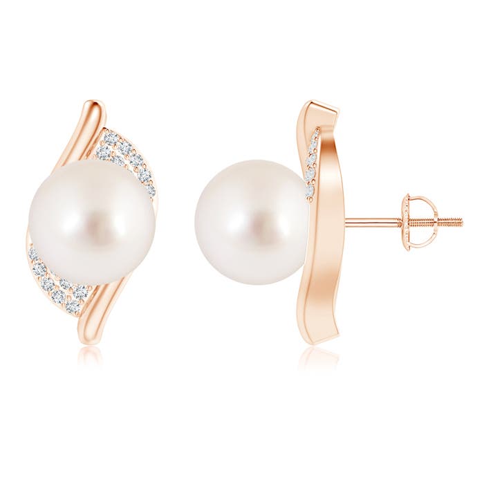 AAAA - South Sea Cultured Pearl / 14.75 CT / 14 KT Rose Gold