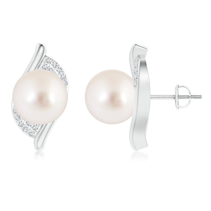 AAAA - South Sea Cultured Pearl / 14.75 CT / 14 KT White Gold