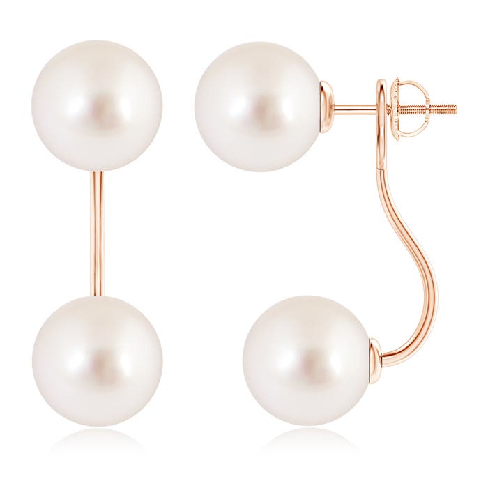 AAAA - South Sea Cultured Pearl / 28.8 CT / 14 KT Rose Gold