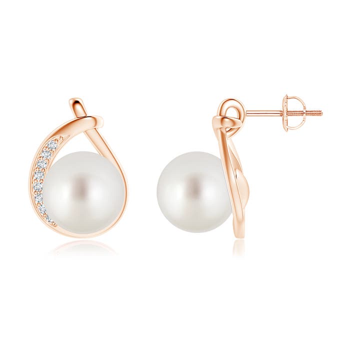 AAA - South Sea Cultured Pearl / 14.53 CT / 14 KT Rose Gold