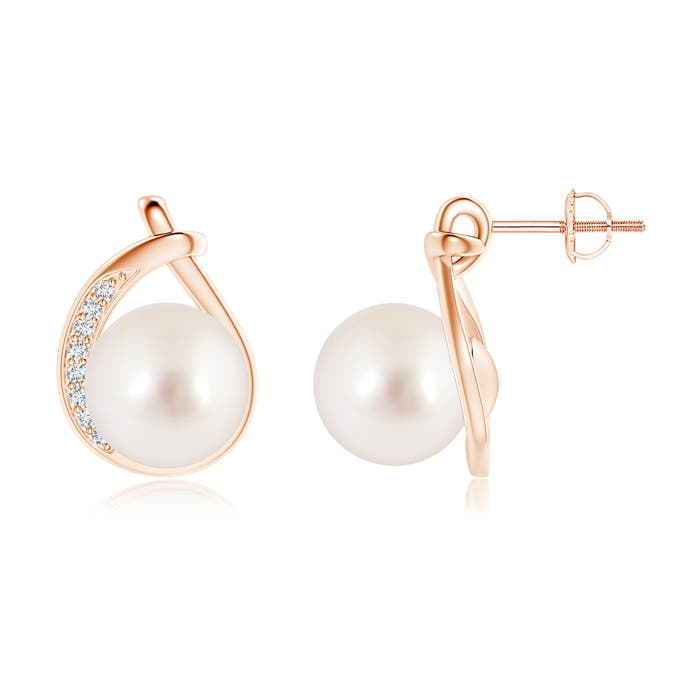 AAAA - South Sea Cultured Pearl / 14.53 CT / 14 KT Rose Gold