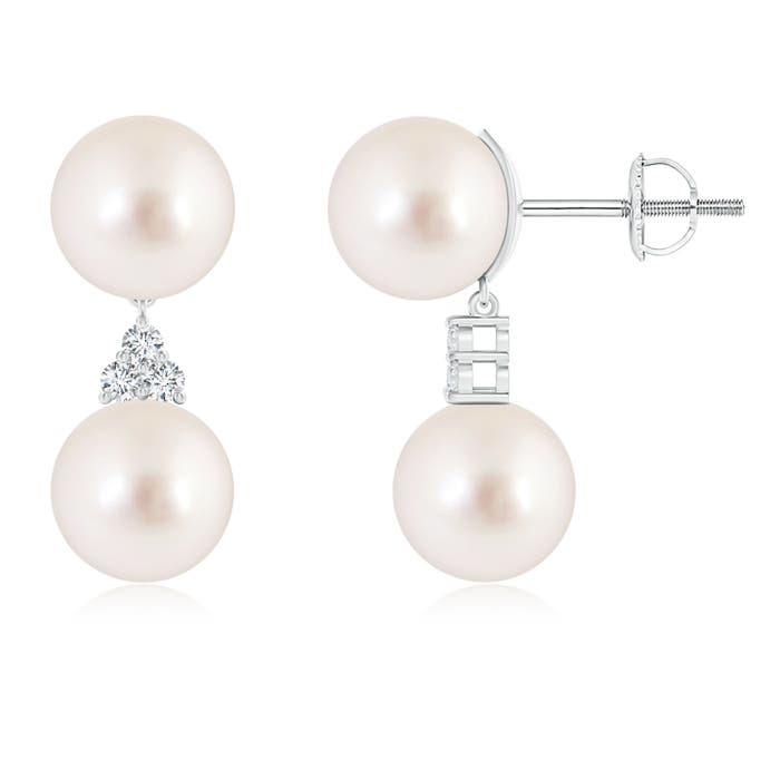 AAAA - South Sea Cultured Pearl / 21.21 CT / 14 KT White Gold