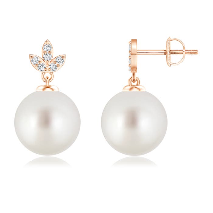 AAA - South Sea Cultured Pearl / 14.5 CT / 14 KT Rose Gold