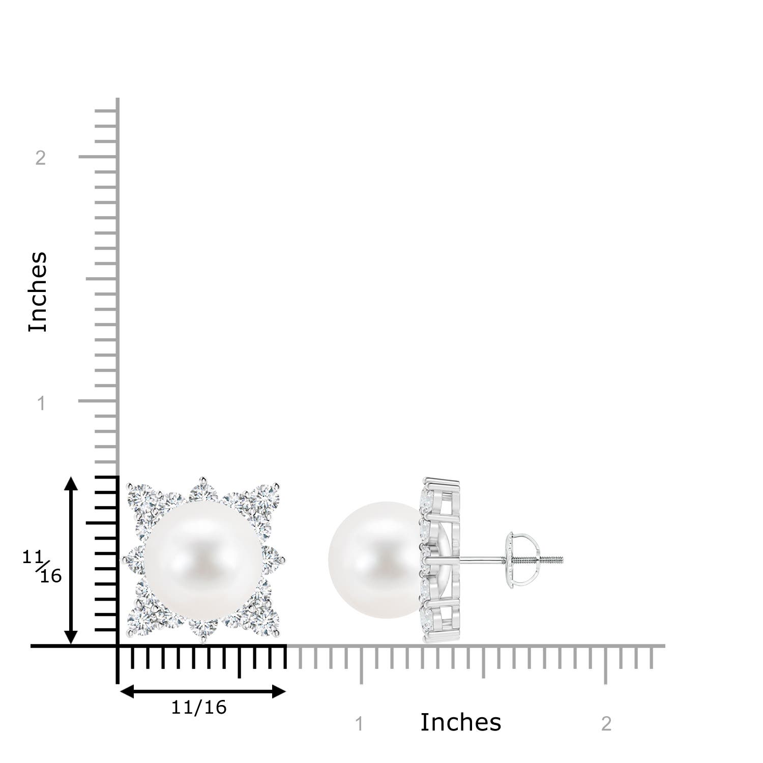 AA / 28.36 CT / 14 KT White Gold