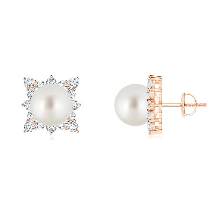 AAA - South Sea Cultured Pearl / 16.61 CT / 14 KT Rose Gold