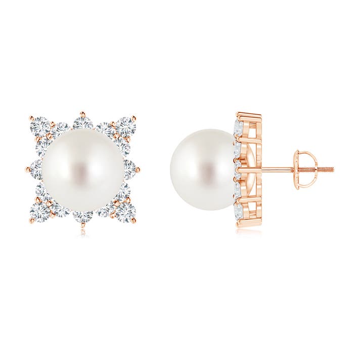 AAA - South Sea Cultured Pearl / 28.36 CT / 14 KT Rose Gold