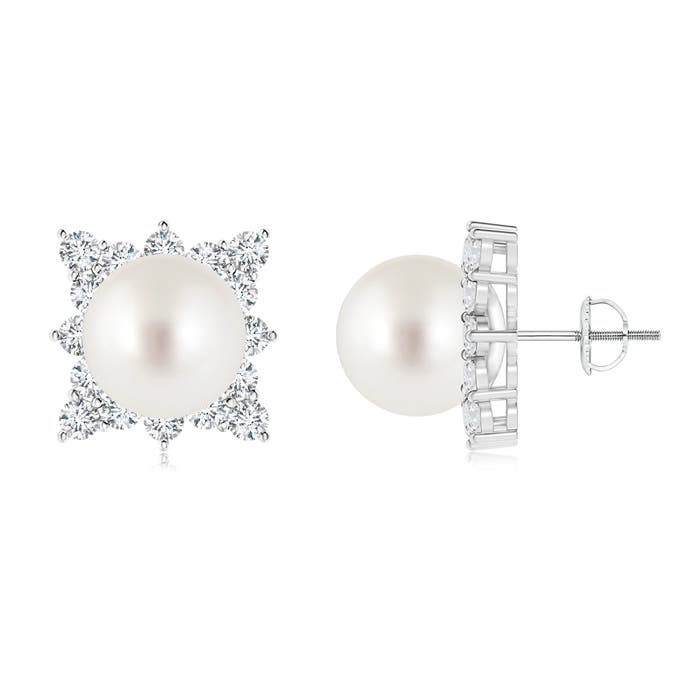 AAA - South Sea Cultured Pearl / 28.36 CT / 14 KT White Gold