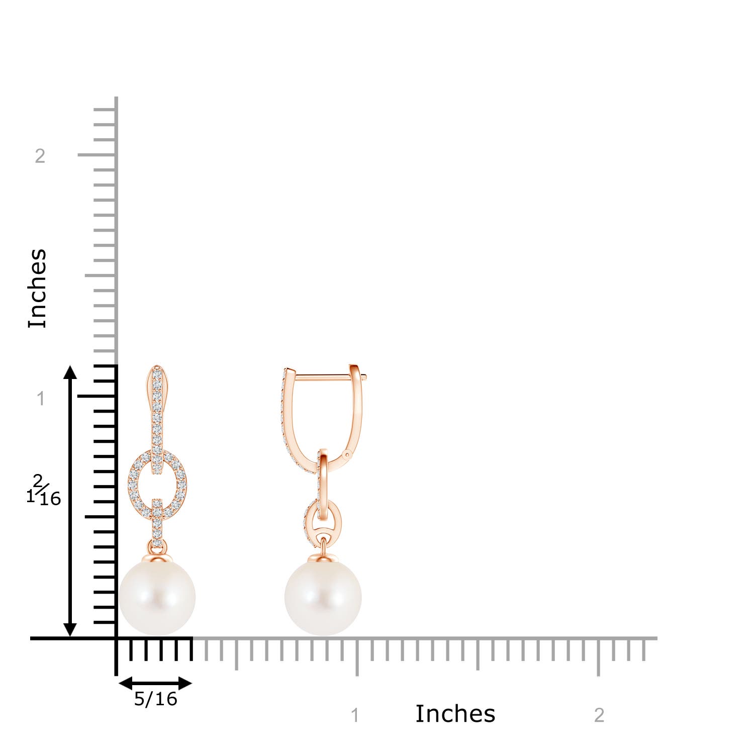 AAA / 7.7 CT / 14 KT Rose Gold