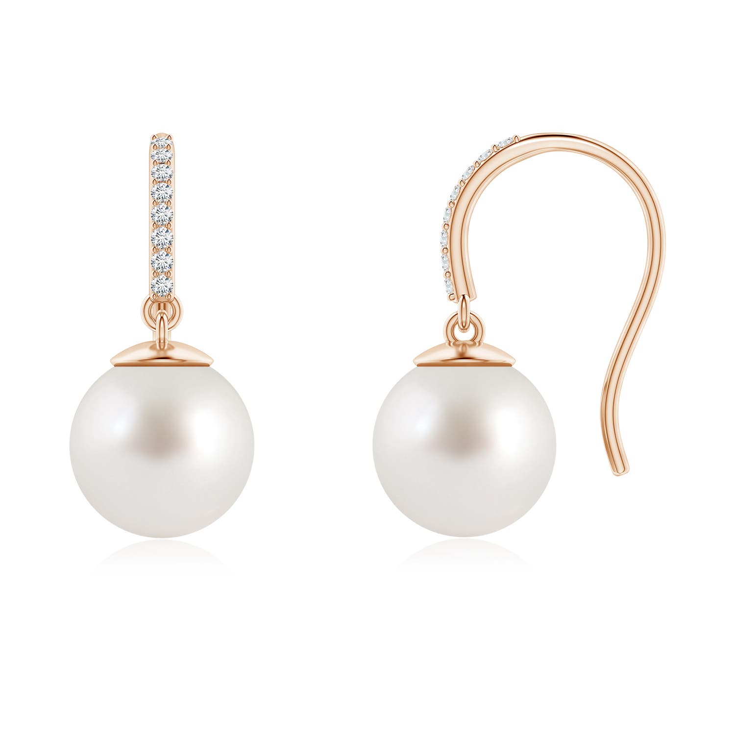 AAA - South Sea Cultured Pearl / 10.6 CT / 14 KT Rose Gold