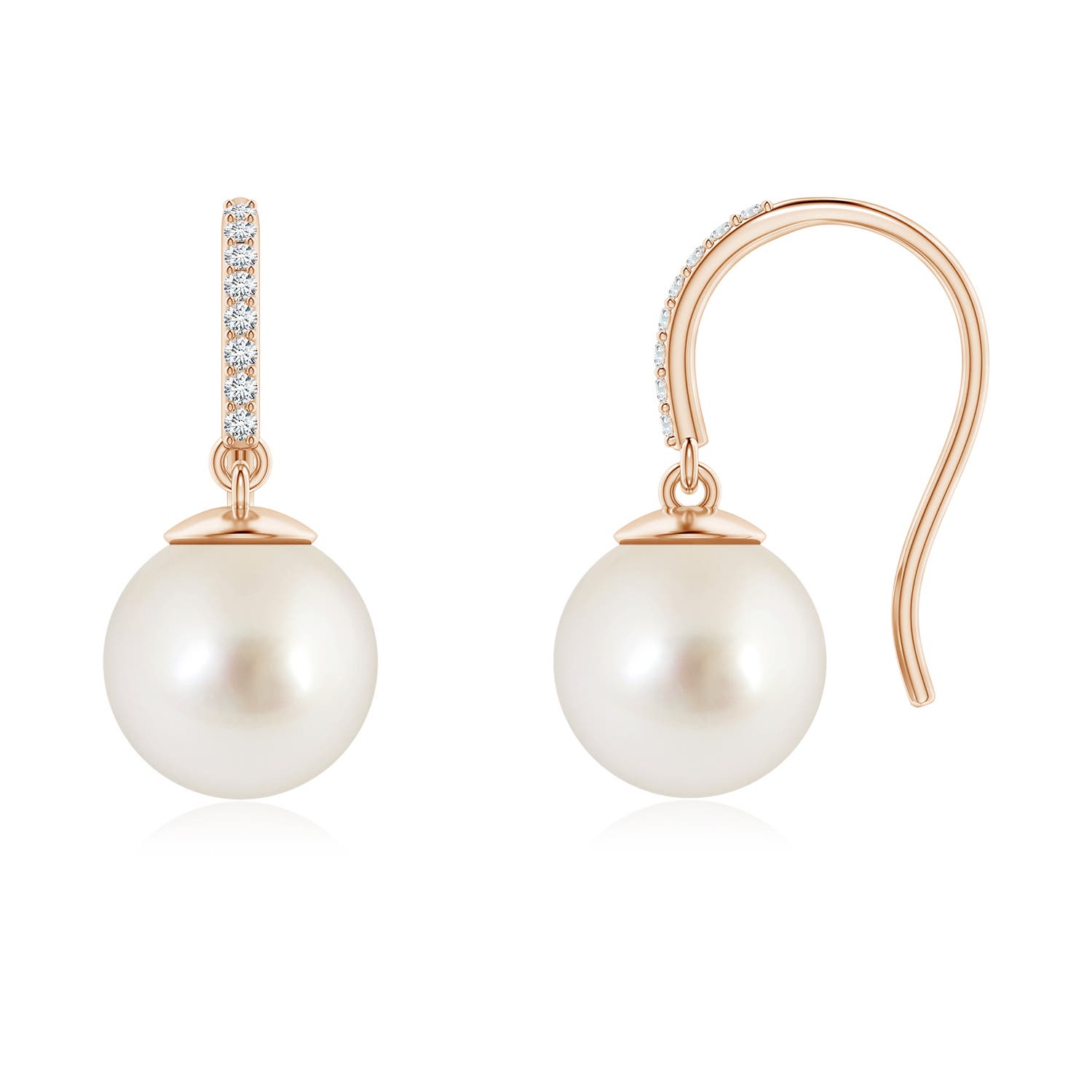 AAAA - South Sea Cultured Pearl / 10.6 CT / 14 KT Rose Gold