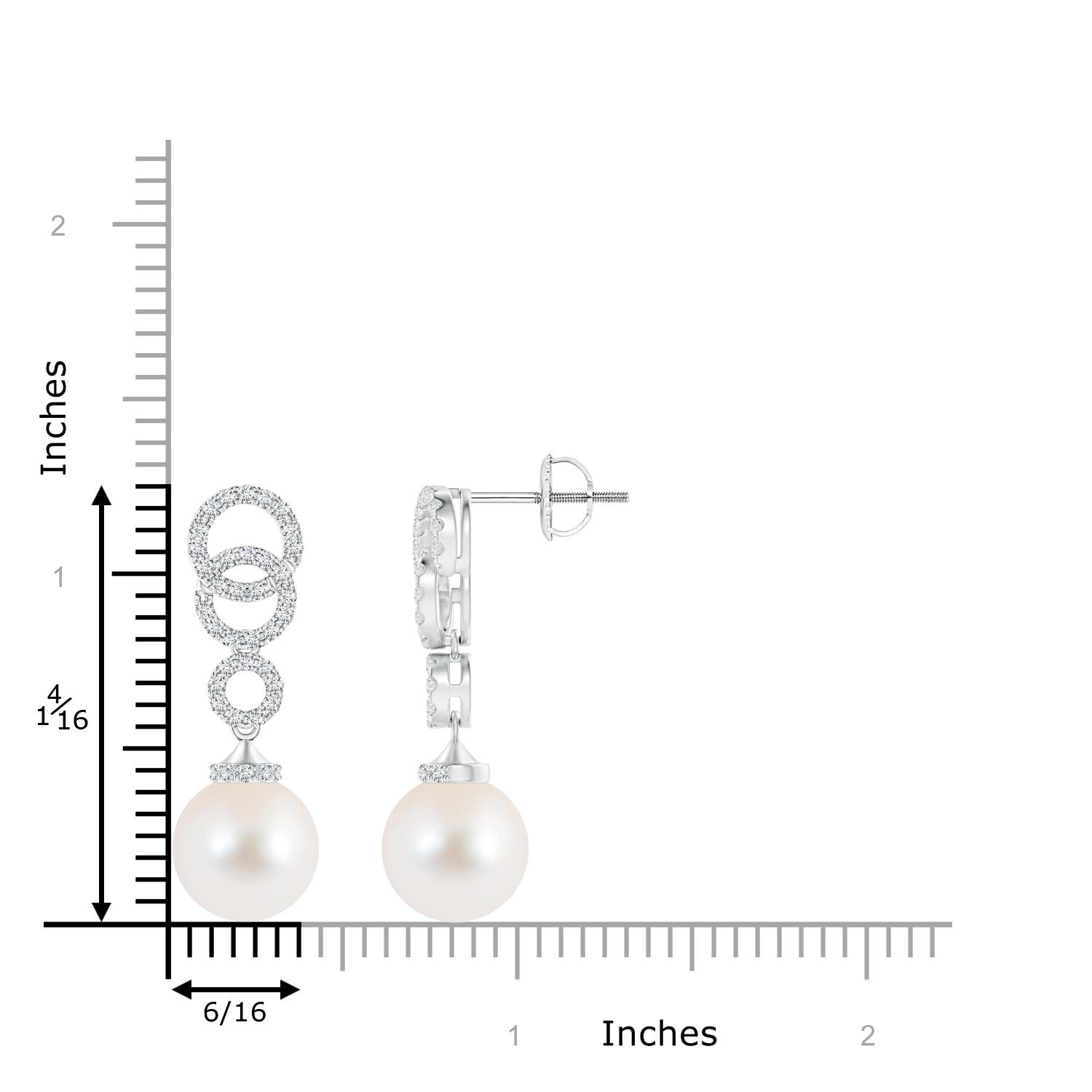 AAA / 15.01 CT / 14 KT White Gold