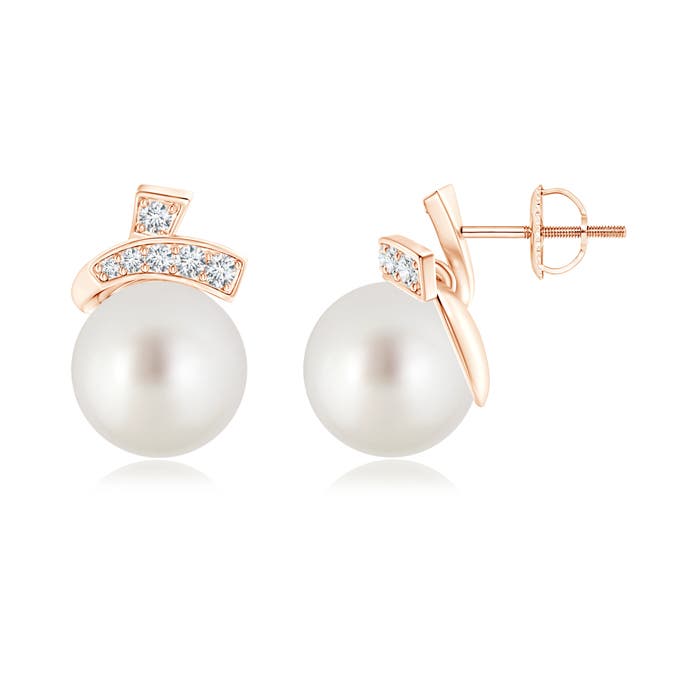 AAA - South Sea Cultured Pearl / 14.62 CT / 14 KT Rose Gold