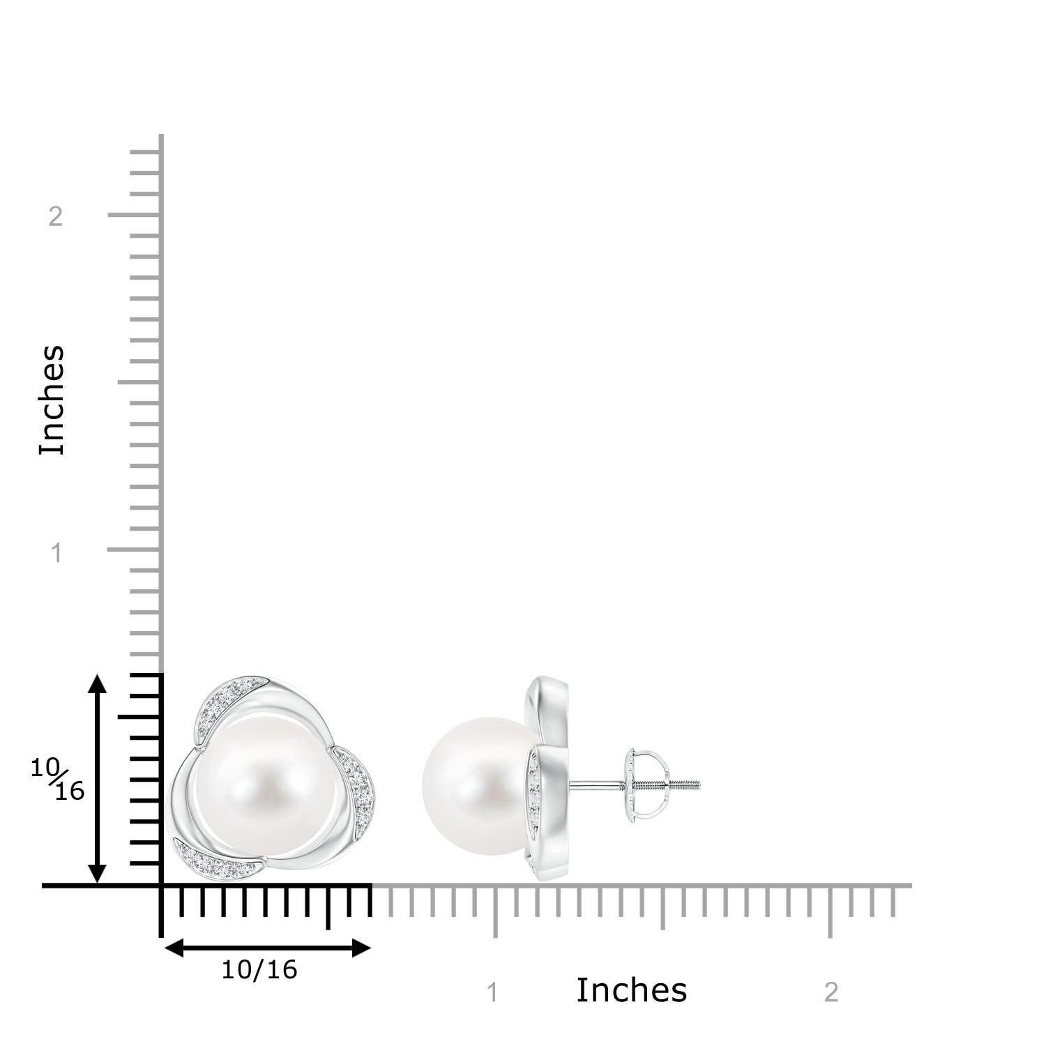 AA / 14.62 CT / 14 KT White Gold