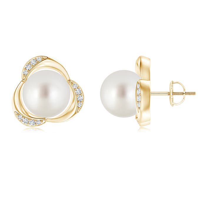 AAA - South Sea Cultured Pearl / 14.62 CT / 14 KT Yellow Gold