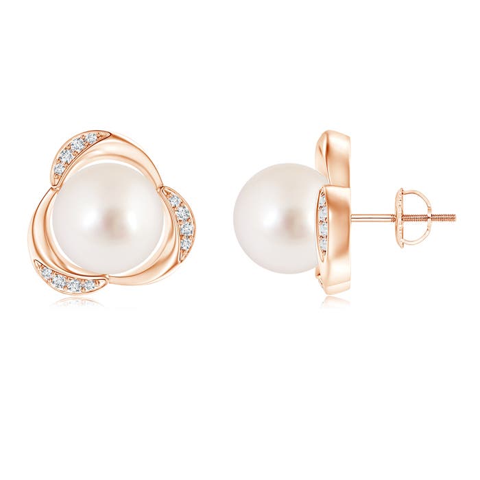 AAAA - South Sea Cultured Pearl / 14.62 CT / 14 KT Rose Gold