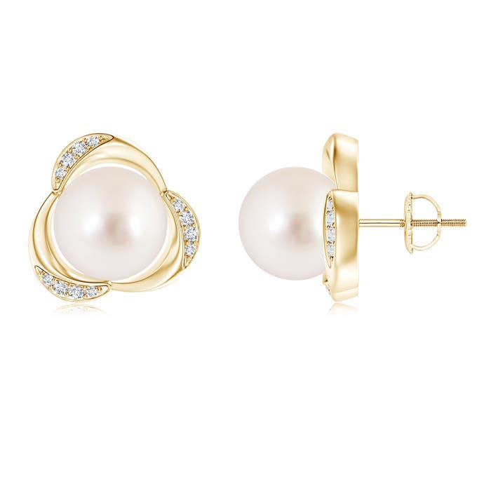 AAAA - South Sea Cultured Pearl / 14.62 CT / 14 KT Yellow Gold