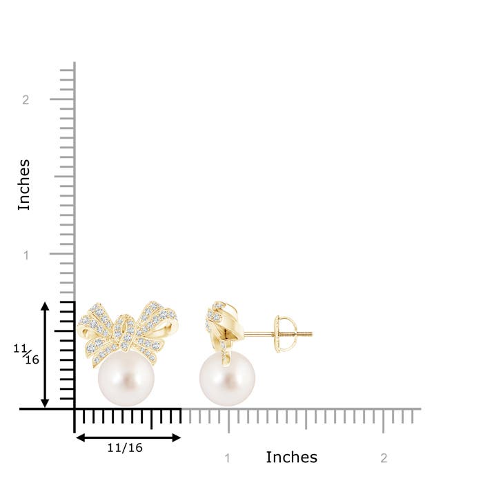 AAAA - South Sea Cultured Pearl / 11 CT / 14 KT Yellow Gold