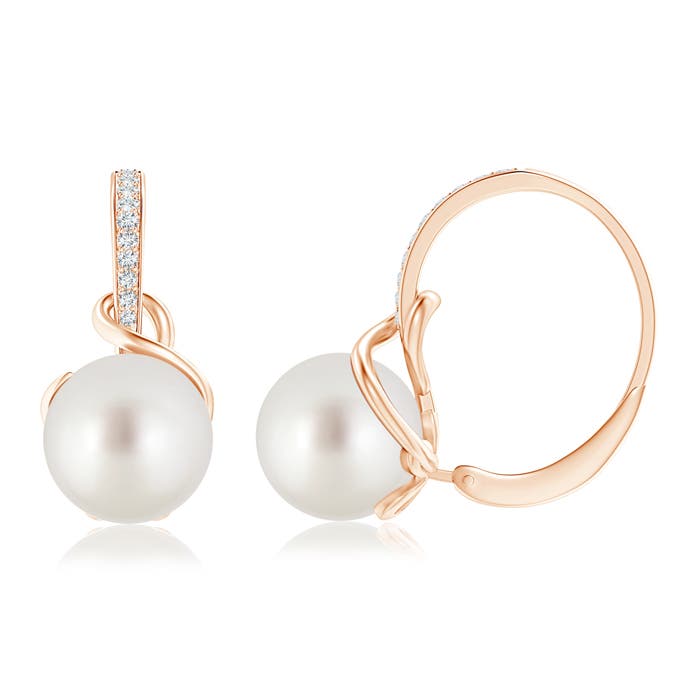 AAA - South Sea Cultured Pearl / 14.57 CT / 14 KT Rose Gold