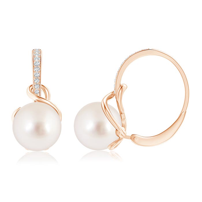 AAAA - South Sea Cultured Pearl / 14.57 CT / 14 KT Rose Gold