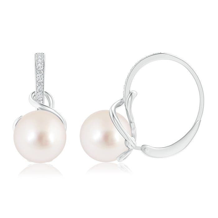 AAAA - South Sea Cultured Pearl / 14.57 CT / 14 KT White Gold