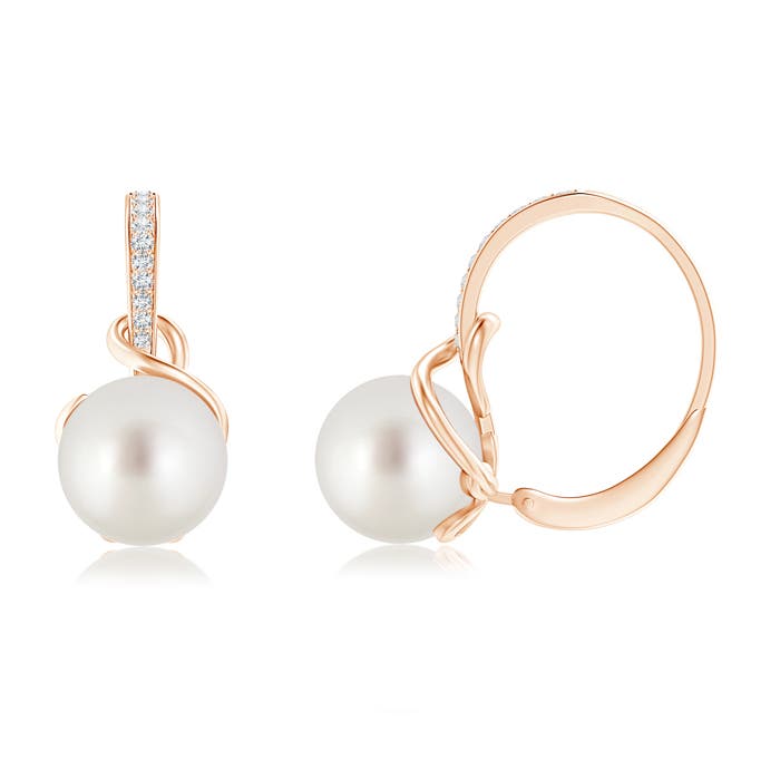 AAA - South Sea Cultured Pearl / 10.63 CT / 14 KT Rose Gold