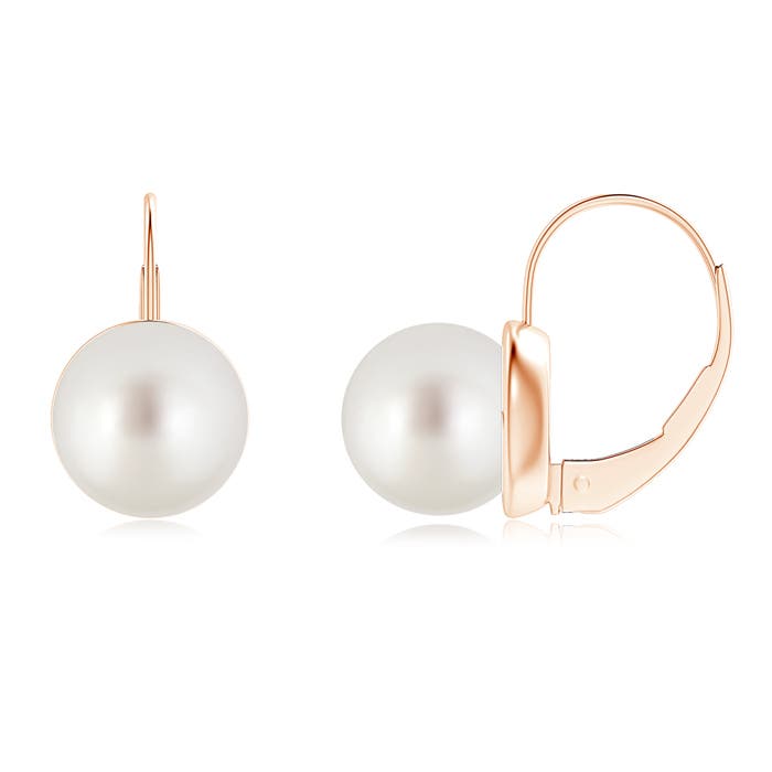 AAA - South Sea Cultured Pearl / 10.5 CT / 14 KT Rose Gold