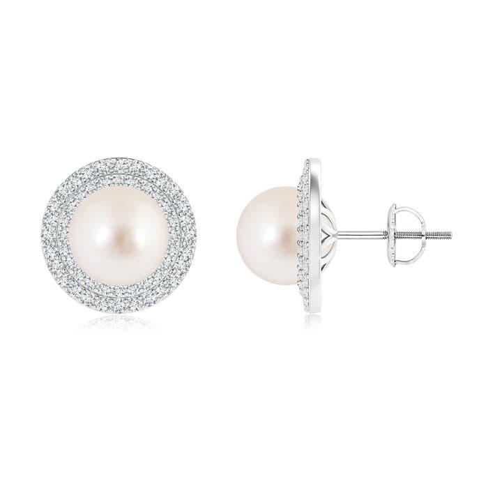 AAAA - South Sea Cultured Pearl / 11.44 CT / 14 KT White Gold