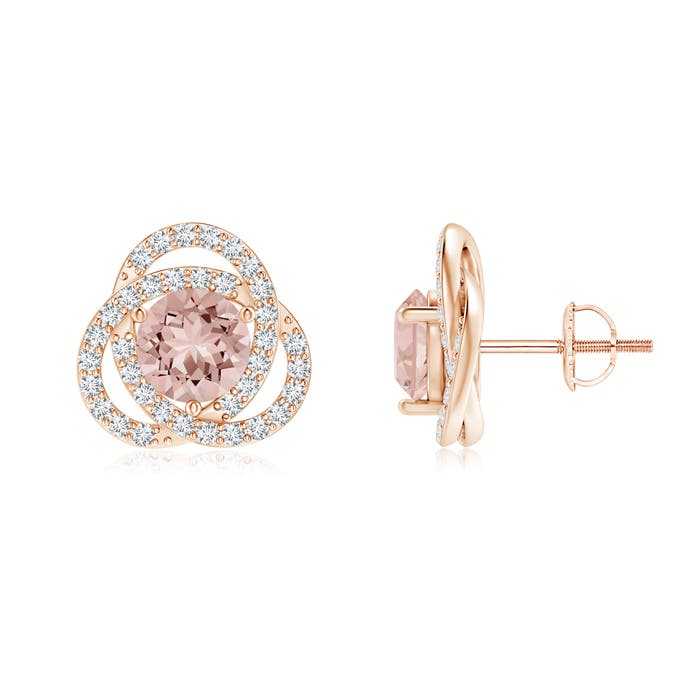 AAAA - Morganite / 1.98 CT / 14 KT Rose Gold