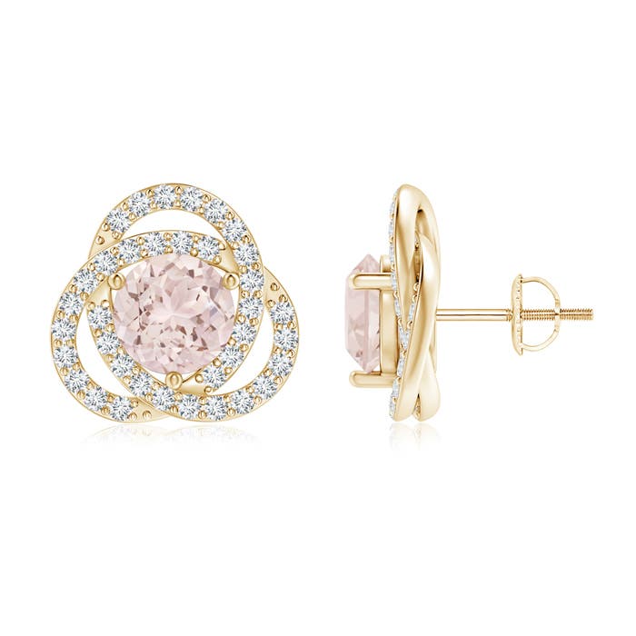 A - Morganite / 3.06 CT / 14 KT Yellow Gold