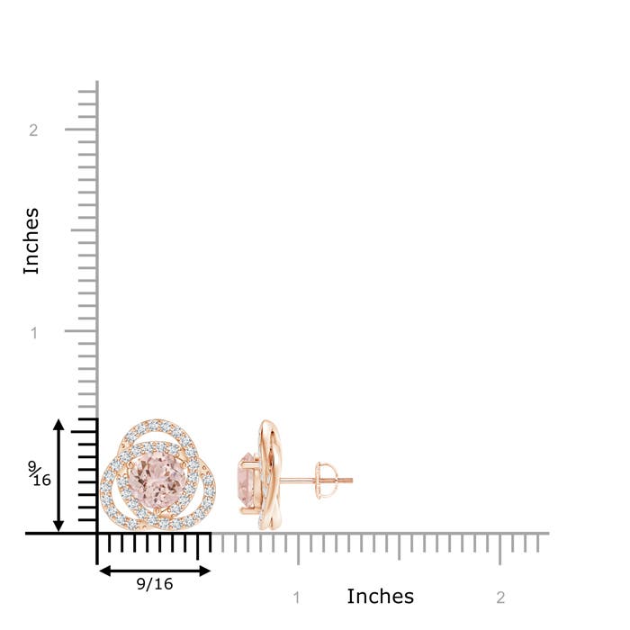 AAA - Morganite / 3.06 CT / 14 KT Rose Gold