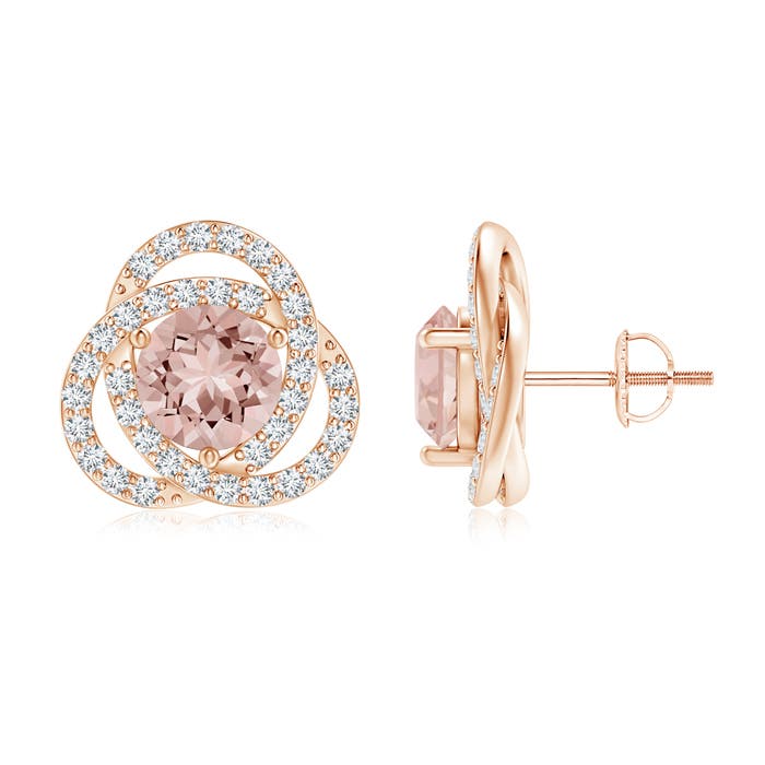 AAAA - Morganite / 3.06 CT / 14 KT Rose Gold