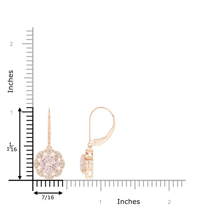 A - Morganite / 2.36 CT / 14 KT Rose Gold