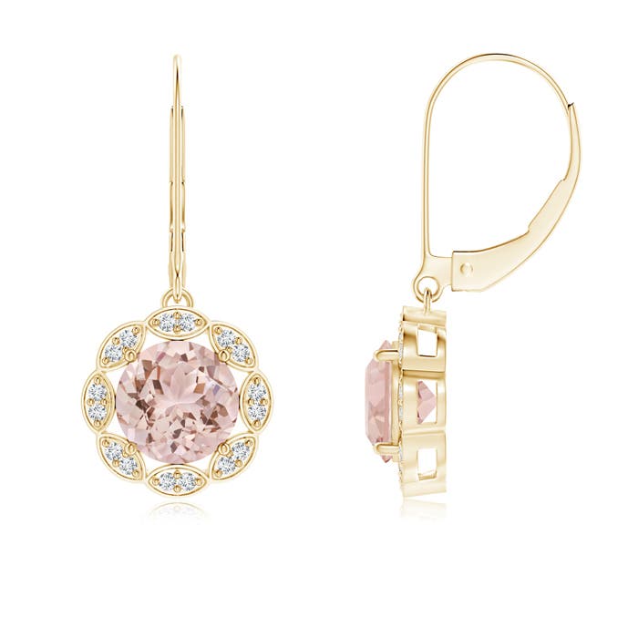 AAA - Morganite / 2.36 CT / 14 KT Yellow Gold