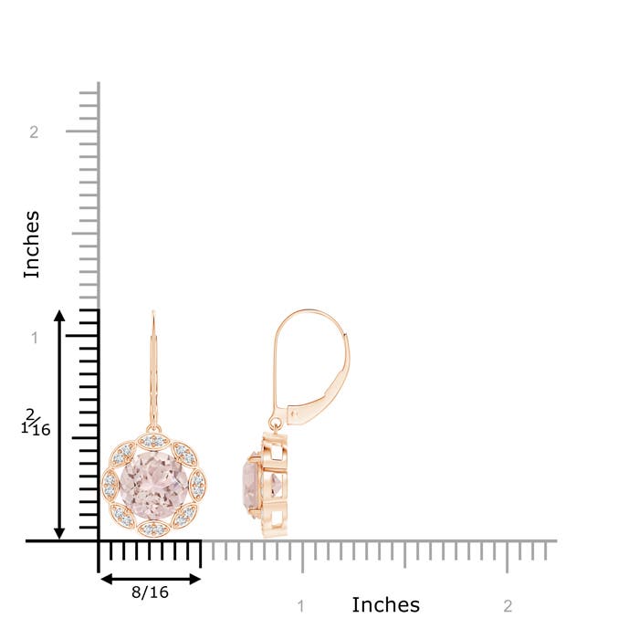 A - Morganite / 3.52 CT / 14 KT Rose Gold