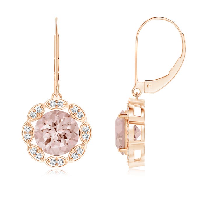 AA - Morganite / 3.52 CT / 14 KT Rose Gold