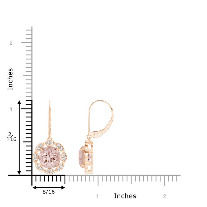 AA - Morganite / 3.52 CT / 14 KT Rose Gold