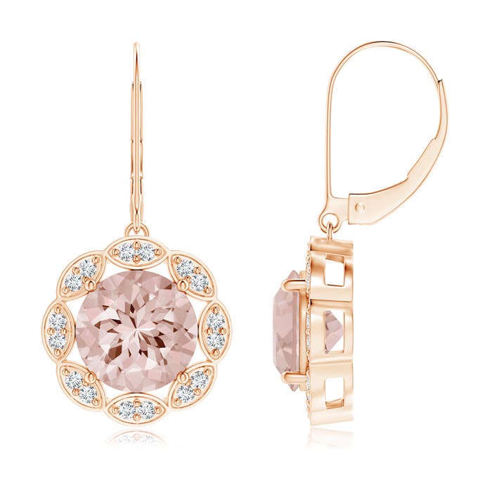 AA - Morganite / 6.32 CT / 14 KT Rose Gold