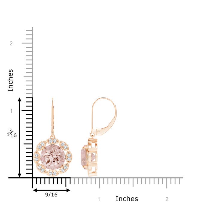 AA - Morganite / 6.32 CT / 14 KT Rose Gold