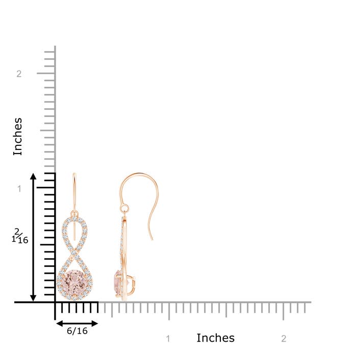 AAA - Morganite / 1.91 CT / 14 KT Rose Gold