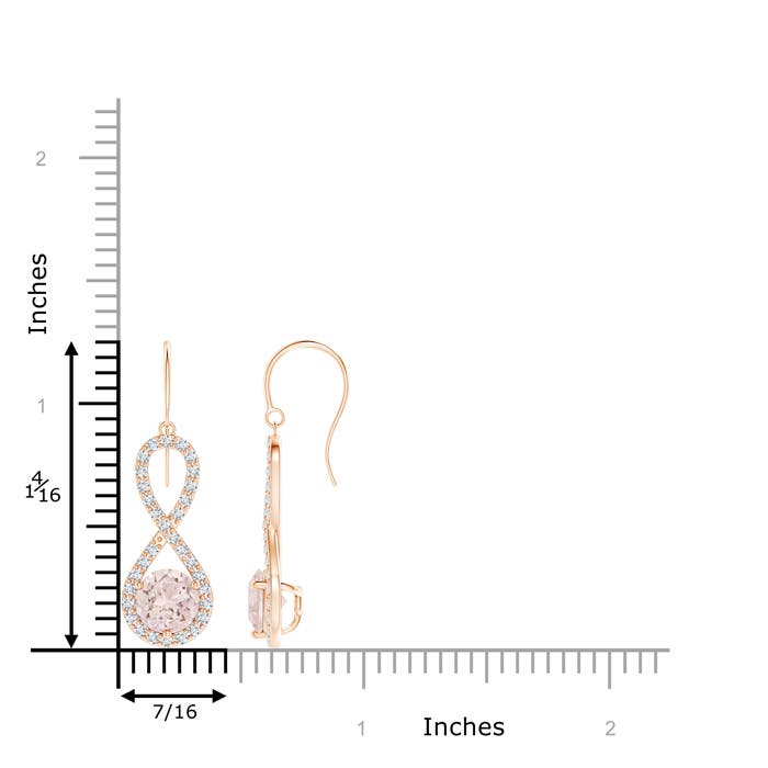 A - Morganite / 2.97 CT / 14 KT Rose Gold