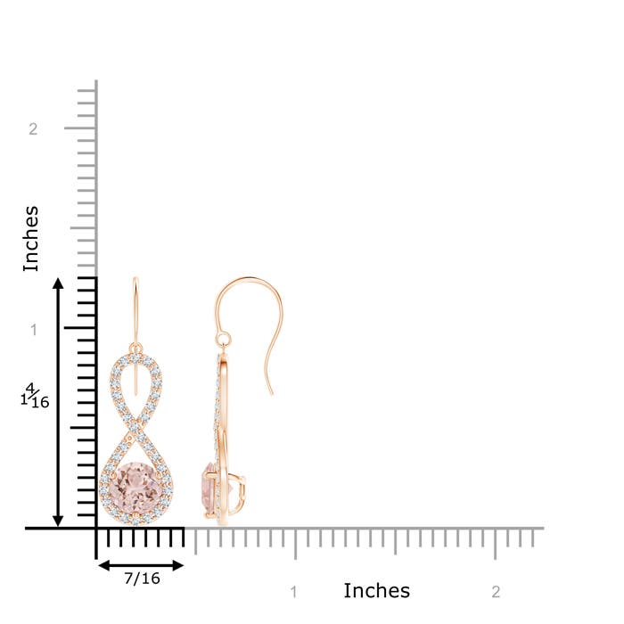 AAA - Morganite / 2.97 CT / 14 KT Rose Gold