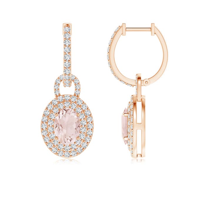 A - Morganite / 2.19 CT / 14 KT Rose Gold