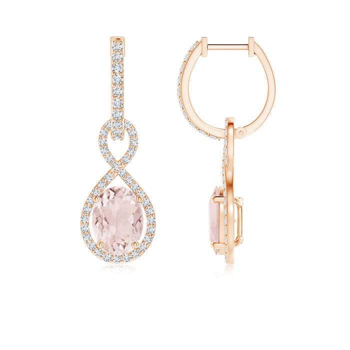 A - Morganite / 2.76 CT / 14 KT Rose Gold